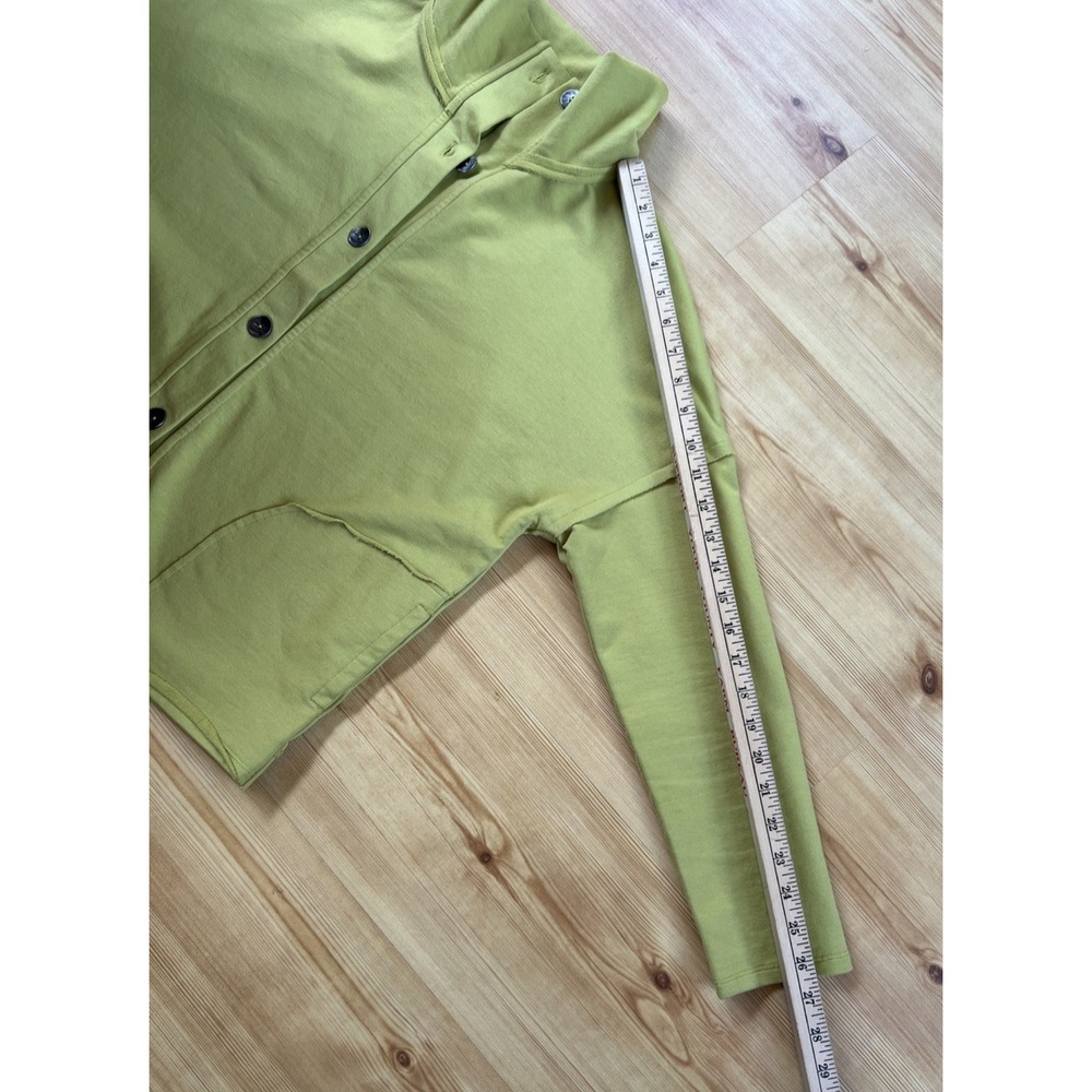Habitat‎ Clothes To Live In Top Small Womens Green  Button Sweatshirt - Picture 9 of 9